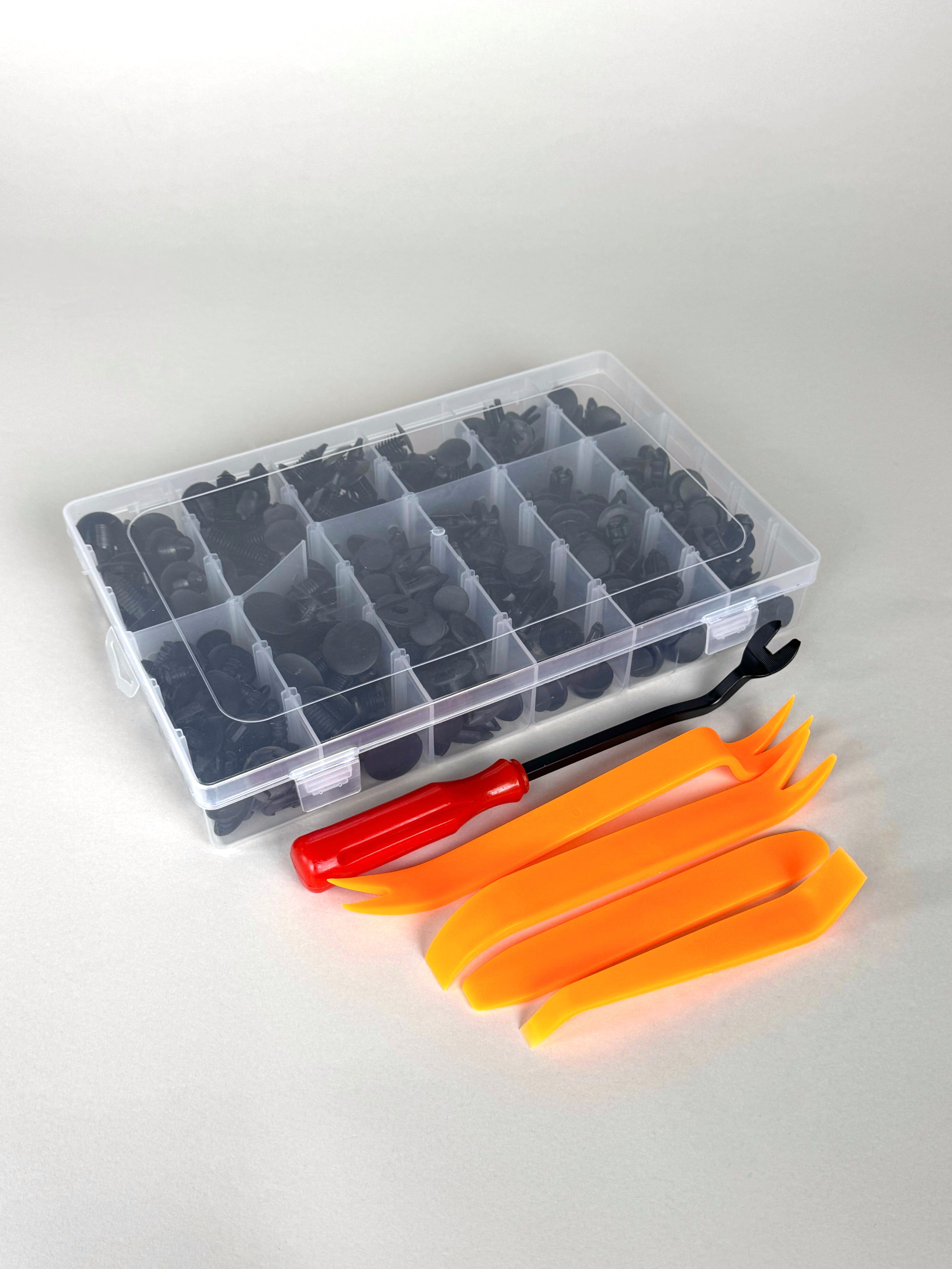 Tesla Verktygslåda med Clips & Verktyg