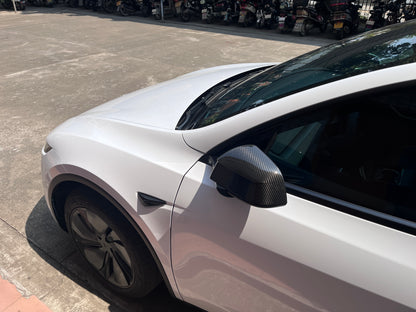 Sidospeglar Kolfiber Tesla Model Y Juniper