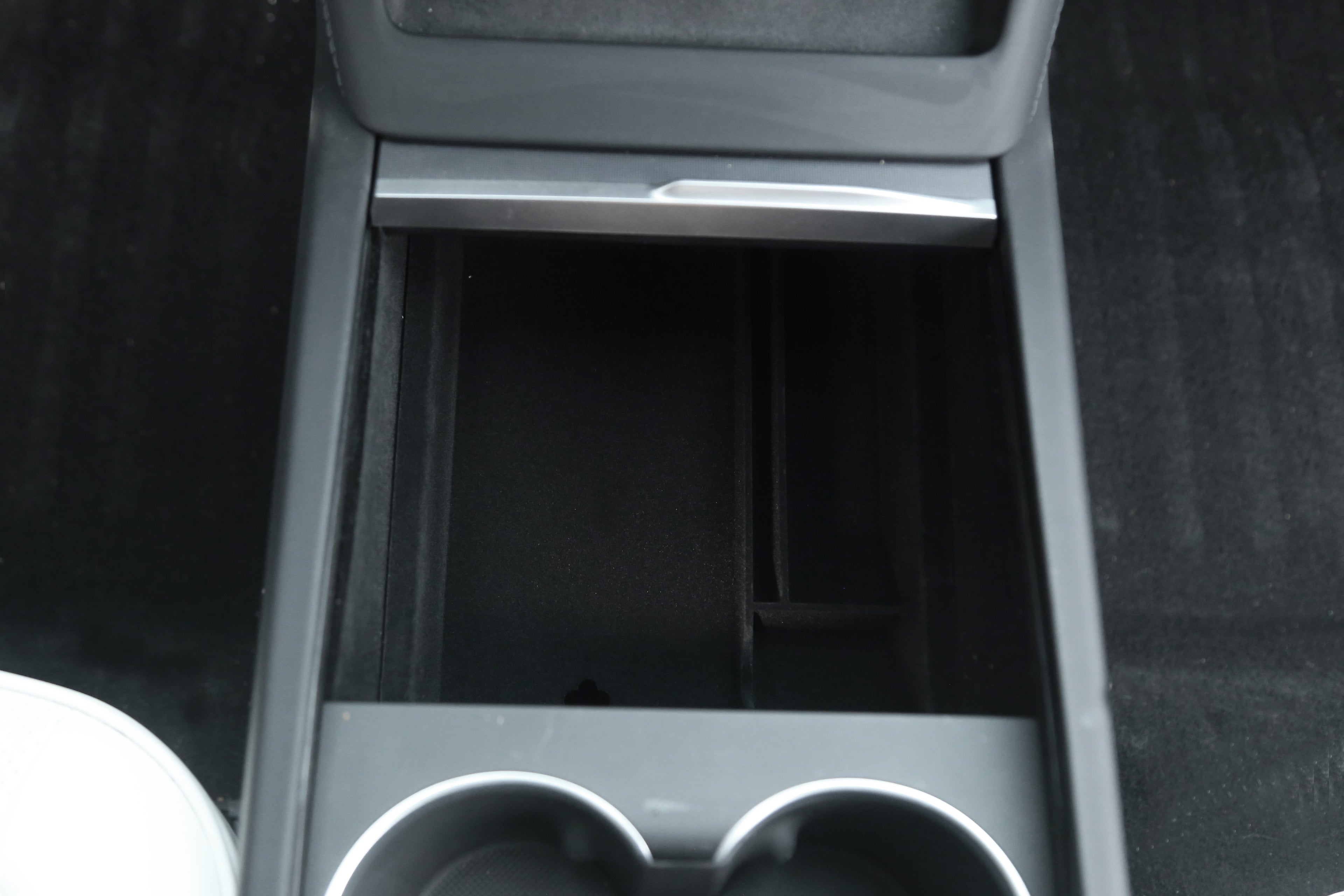 Opbevaringsboks i stof til Tesla Model Y Juniper / Model 3 Highland