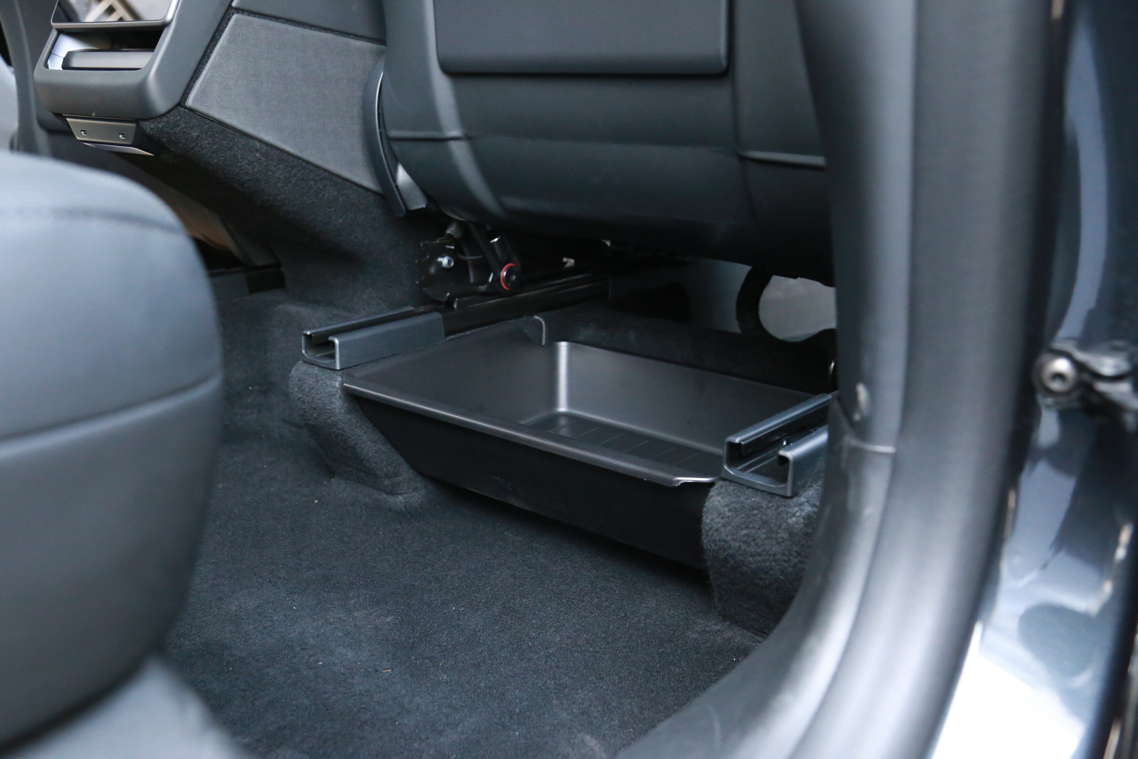 Rear seat storage box under the seat Tesla Model Y Juniper