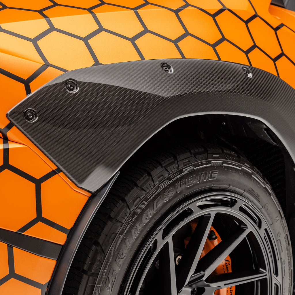 Huracan Sterrato VRS Aero Fender Flares Carbon Fiber PP 2x2 Glossy - Vorsteiner Wheels Wheels
