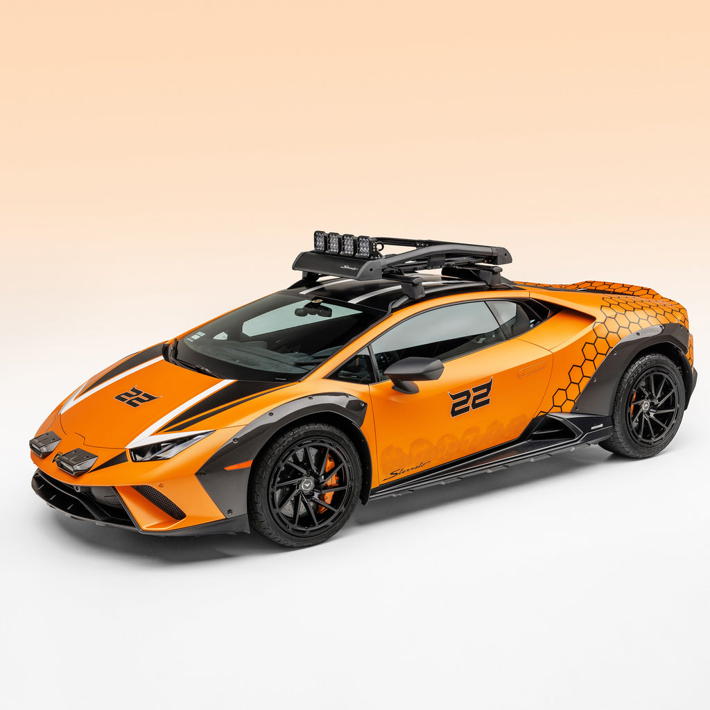 Huracan Sterrato VRS Aero Fender Flares Carbon Fiber PP 2x2 Glossy - Vorsteiner Wheels Wheels