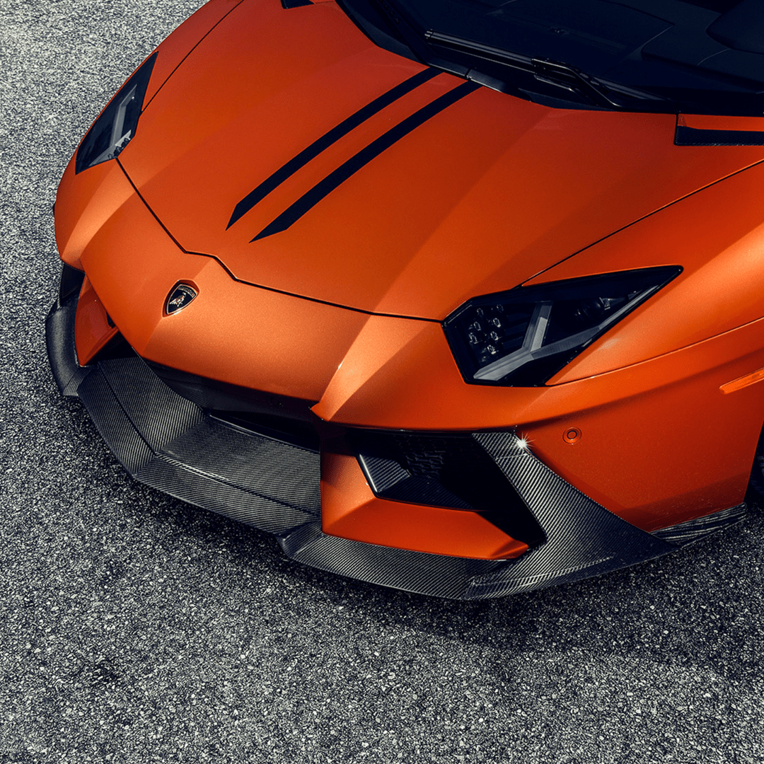 Lamborghini Aventador Zaragoza Edizione Aero Front Spoiler - Vorsteiner Wheels Wheels  - Aero - [tags]