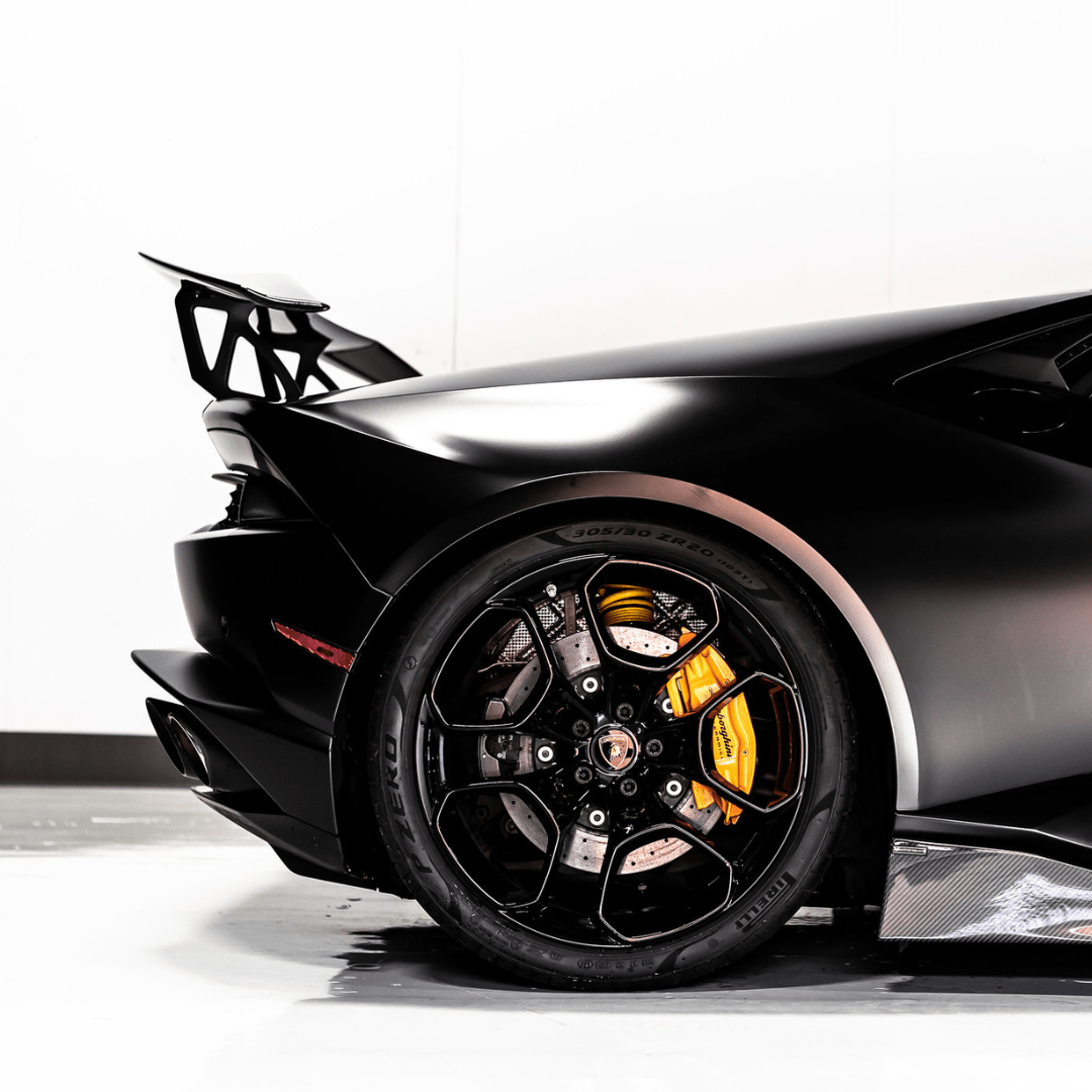 Lamborghini Huracan Mondiale Edizione Aero Wing Blade w/ Aluminum Uprights - Vorsteiner Wheels Wheels  - Aero - [tags]