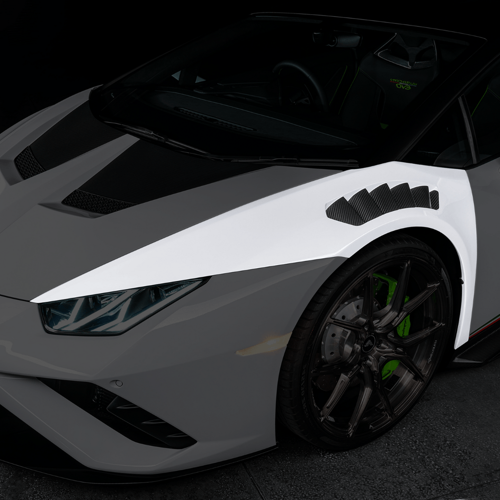 Lamborghini Huracan Novara Edizione Aero Front Fenders w/Integrated Vents and Splash Shields - Vorsteiner Wheels Wheels  - Aero - [tags]