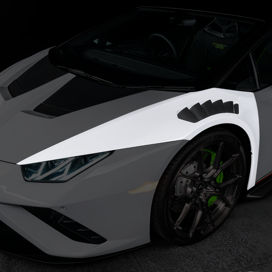 Lamborghini Huracan Novara Edizione Aero Front Fenders w/Integrated Vents and Splash Shields - Vorsteiner Wheels Wheels  - Aero - [tags]