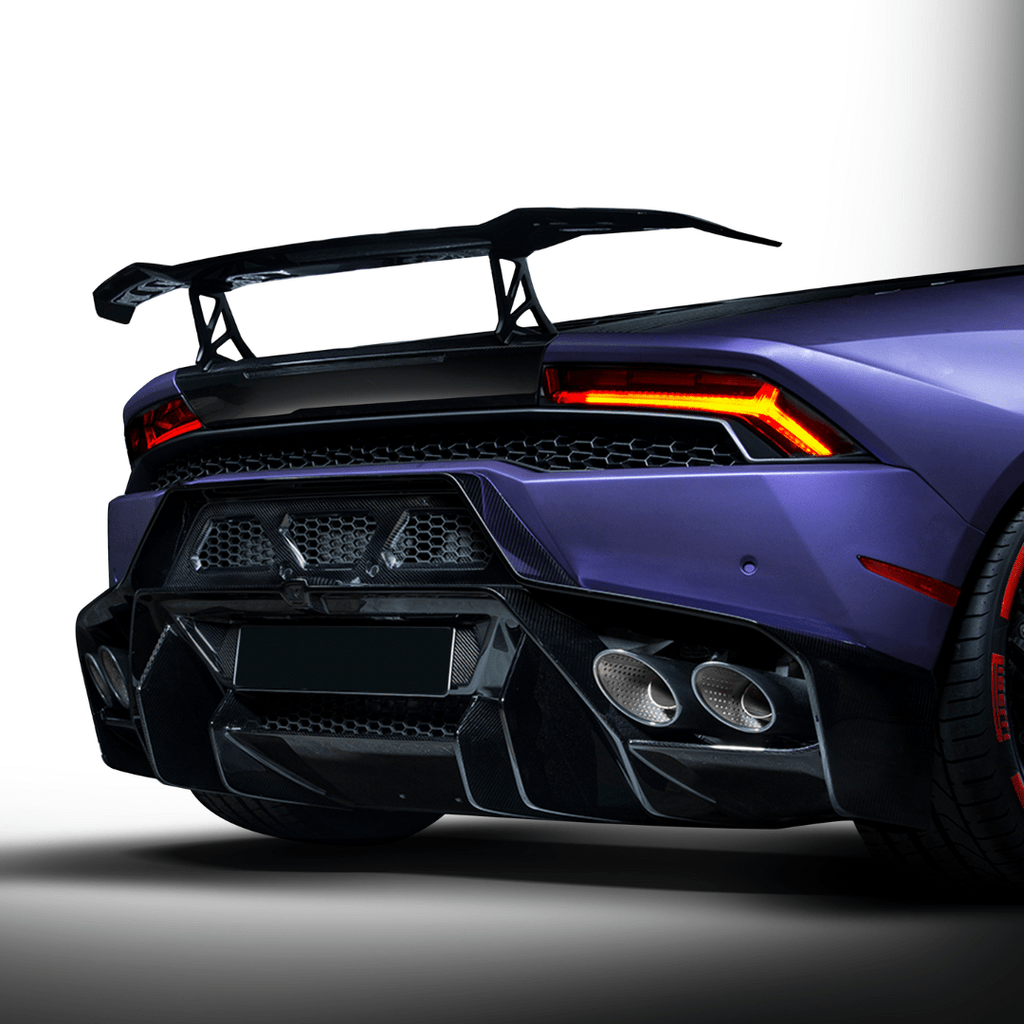 Lamborghini Huracan Novara Edizione Aero Rear Bumper w/ Rear Diffuser - Vorsteiner Wheels Wheels  - Aero - [tags]