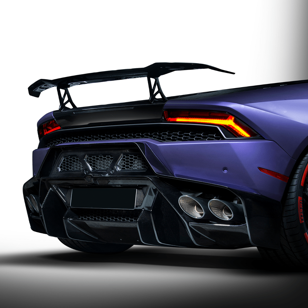 Lamborghini Huracan Novara Edizione Aero Rear Bumper w/ Rear Diffuser - Vorsteiner Wheels Wheels  - Aero - [tags]