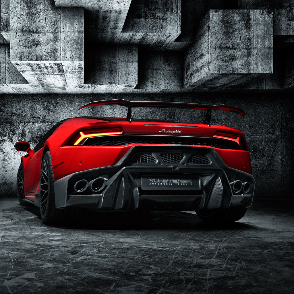 Lamborghini Huracan Novara Edizione Aero Rear Bumper w/ Rear Diffuser - Vorsteiner Wheels Wheels  - Aero - [tags]