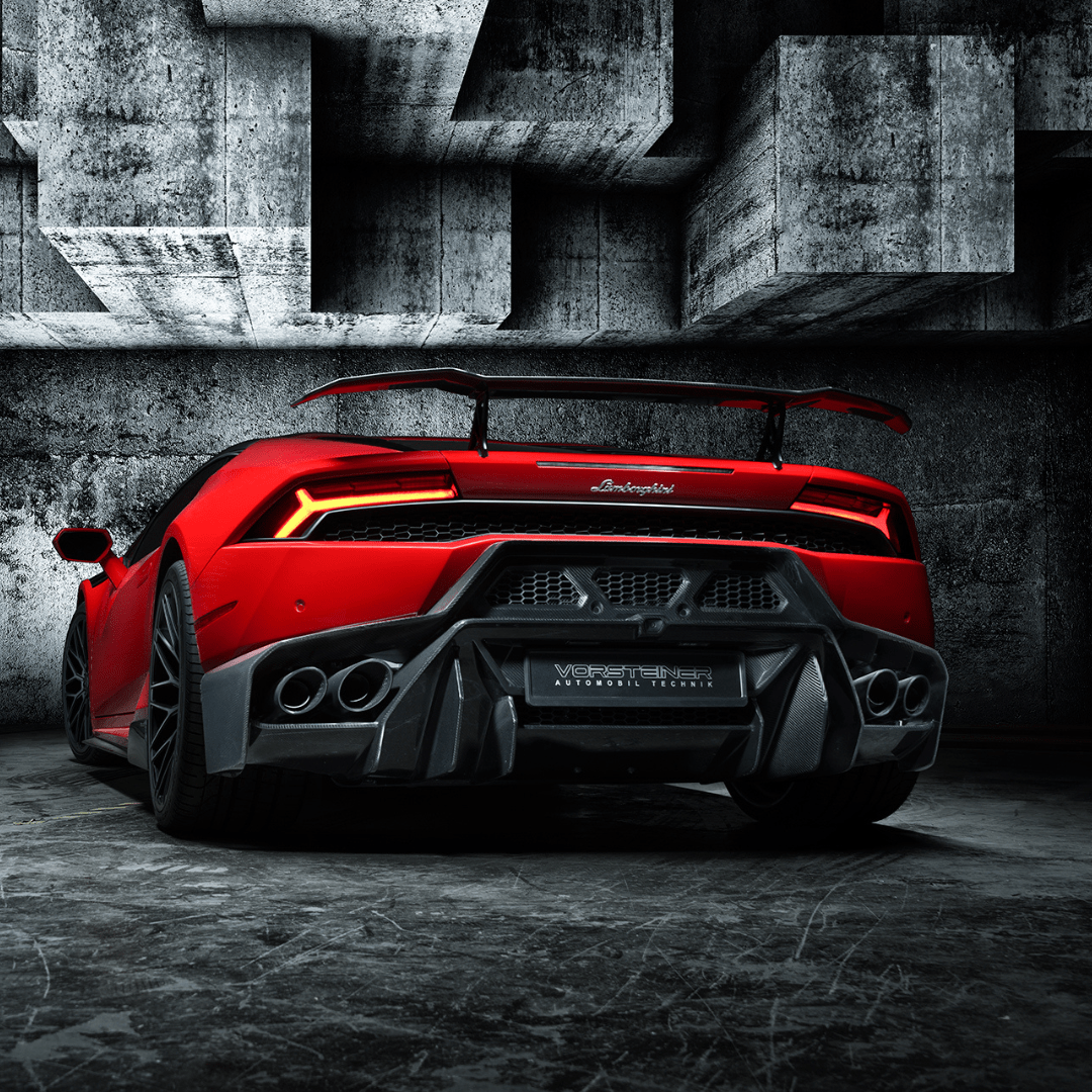 Lamborghini Huracan Novara Edizione Aero Rear Bumper w/ Rear Diffuser - Vorsteiner Wheels Wheels  - Aero - [tags]