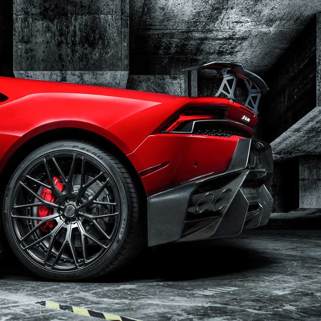 Lamborghini Huracan Novara Edizione Aero Rear Bumper w/ Rear Diffuser - Vorsteiner Wheels Wheels  - Aero - [tags]