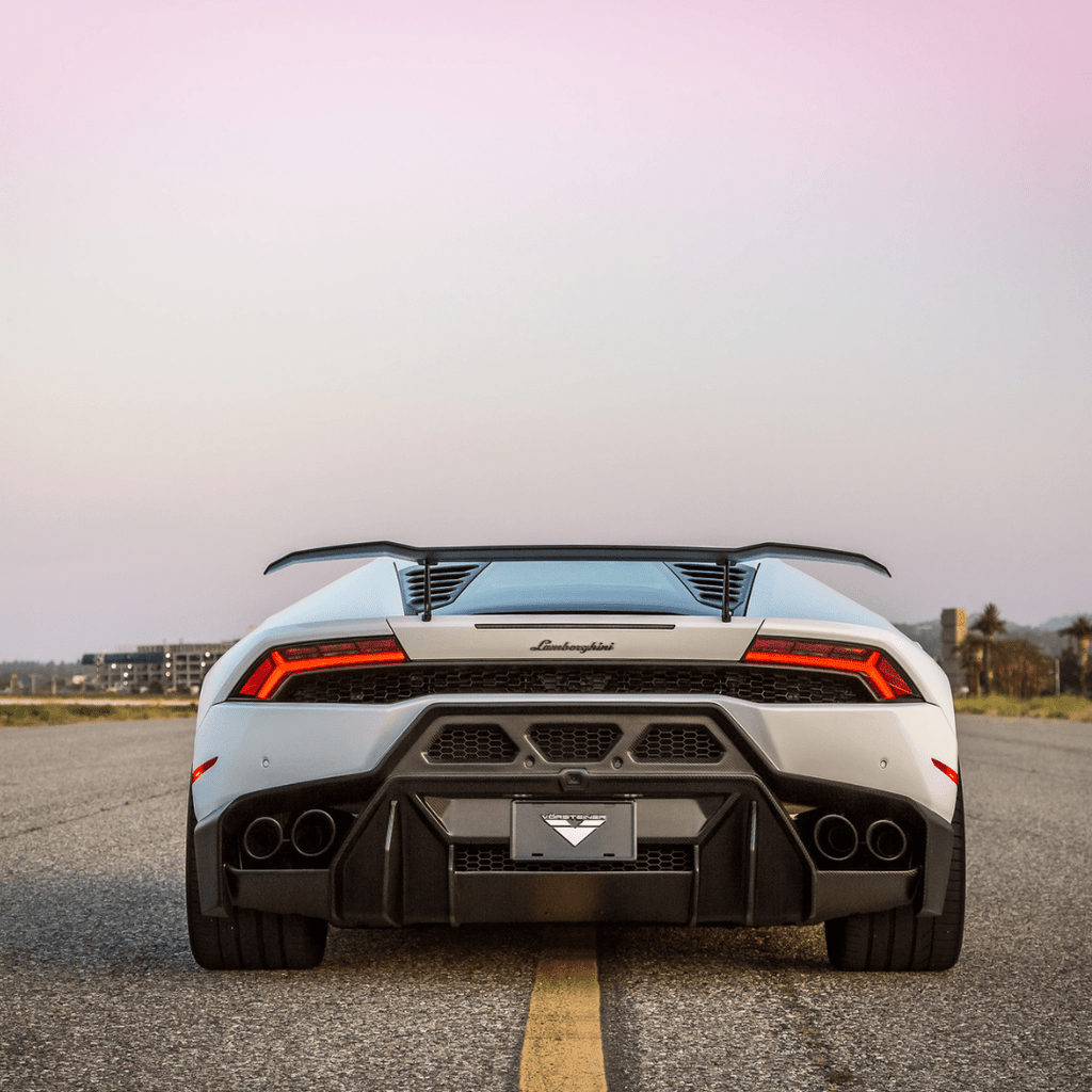 Lamborghini Huracan Novara Edizione Aero Rear Bumper w/ Rear Diffuser - Vorsteiner Wheels Wheels  - Aero - [tags]