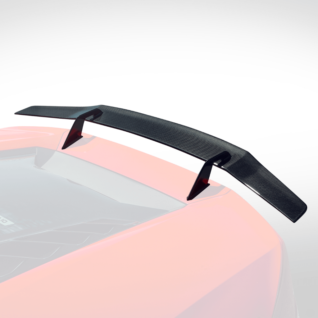 Lamborghini Huracan Verona Edizione Aero Wing Blade w/ Aluminum Uprights - Vorsteiner Wheels Wheels  - Aero - [tags]
