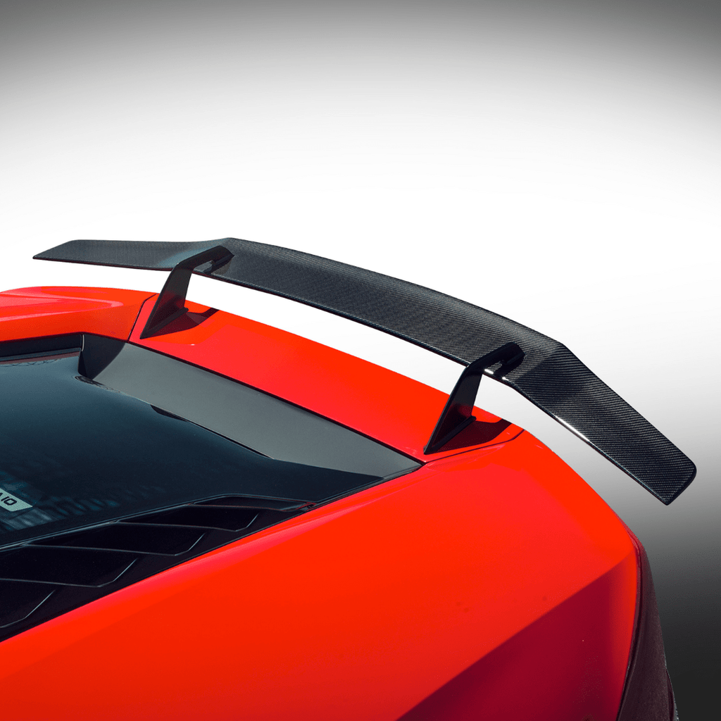Lamborghini Huracan Verona Edizione Aero Wing Blade w/ Aluminum Uprights - Vorsteiner Wheels Wheels  - Aero - [tags]
