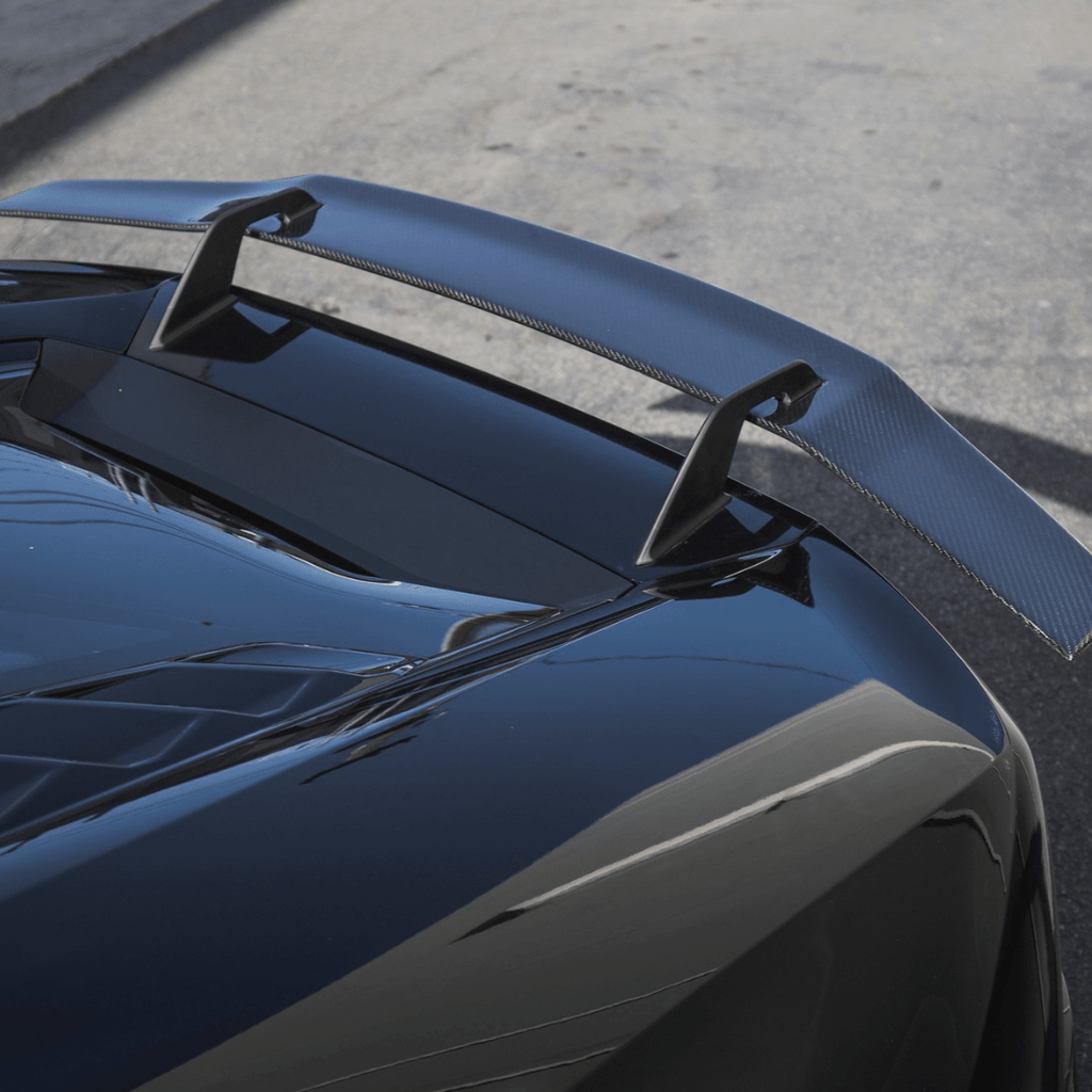 Lamborghini Huracan Verona Edizione Aero Wing Blade w/ Aluminum Uprights - Vorsteiner Wheels Wheels  - Aero - [tags]