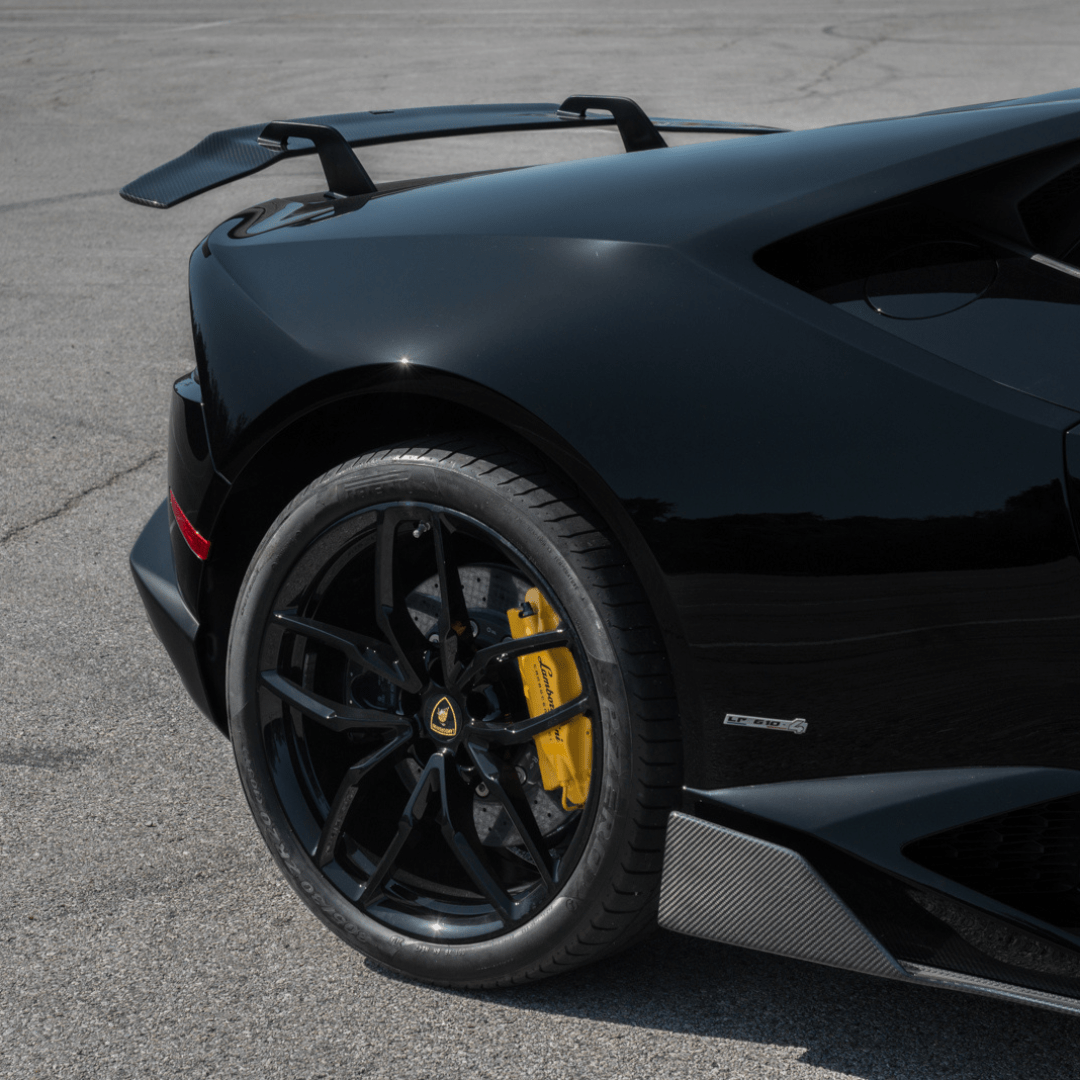 Lamborghini Huracan Verona Edizione Aero Wing Blade w/ Aluminum Uprights - Vorsteiner Wheels Wheels  - Aero - [tags]