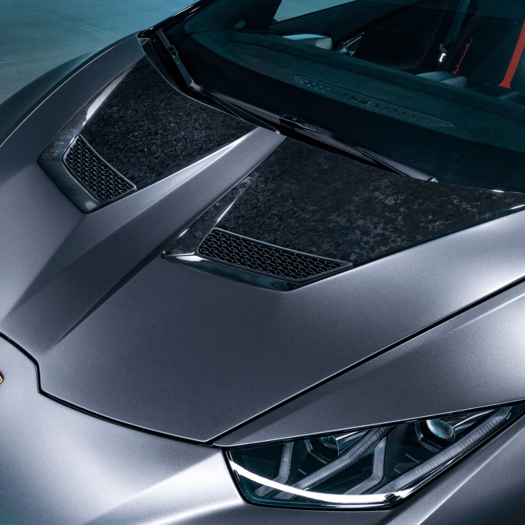 Lamborghini Huracan Performante Vicenza Edizione Aero Bonnet *Carbon Matrix* - Vorsteiner Wheels Wheels  - Aero - [tags]