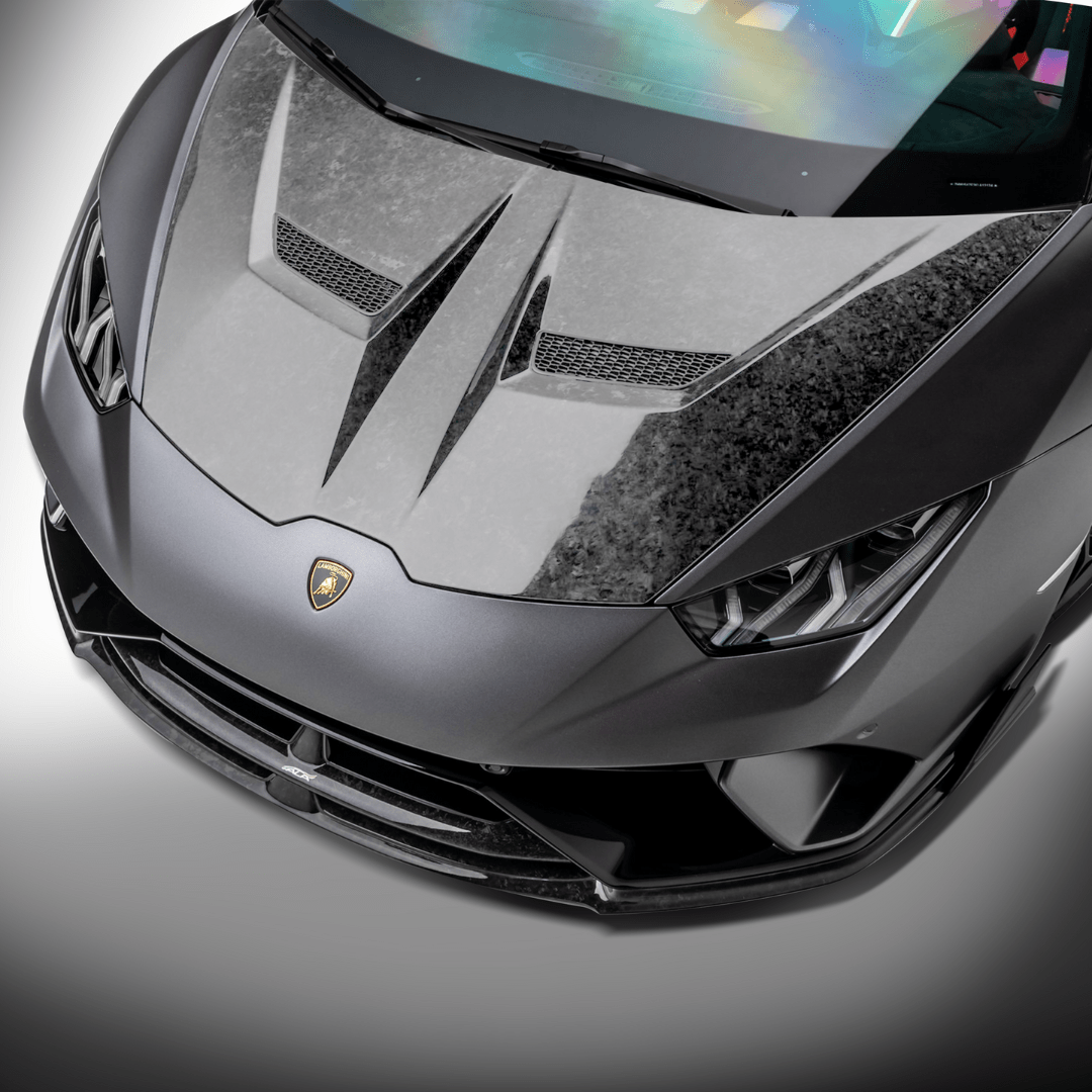 Lamborghini Huracan Performante Vicenza Edizione Aero Bonnet *Carbon Matrix* - Vorsteiner Wheels Wheels  - Aero - [tags]