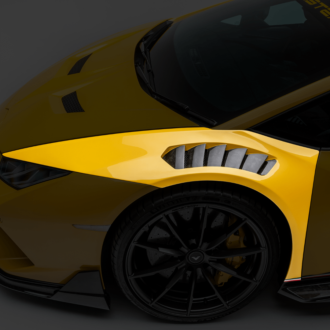 Lamborghini Huracan Performante Vicenza Edizione Aero Front Fenders w/Integrated Vents and Splash Shields - Vorsteiner Wheels Wheels  - Aero - [tags]