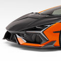 Lamborghini Revuelto Carbon Fiber Aero Front Spoiler - Vorsteiner Wheels Wheels