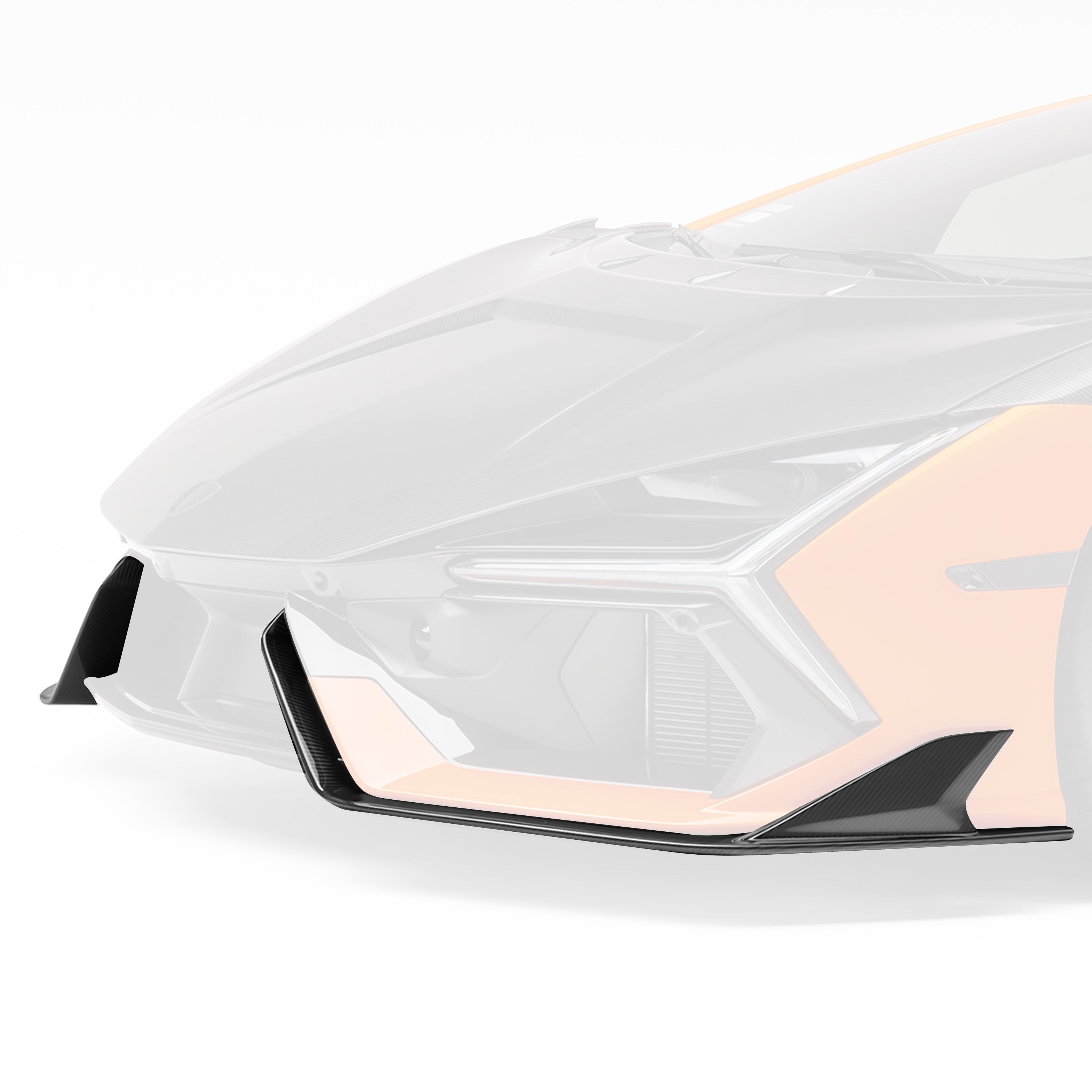 Lamborghini Revuelto Carbon Fiber Aero Front Spoiler - Vorsteiner Wheels