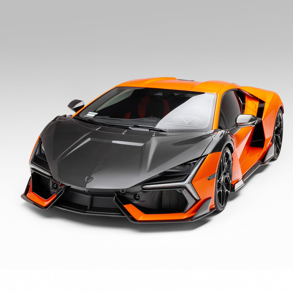 Lamborghini Revuelto Carbon Fiber Aero Front Spoiler - Vorsteiner Wheels Wheels