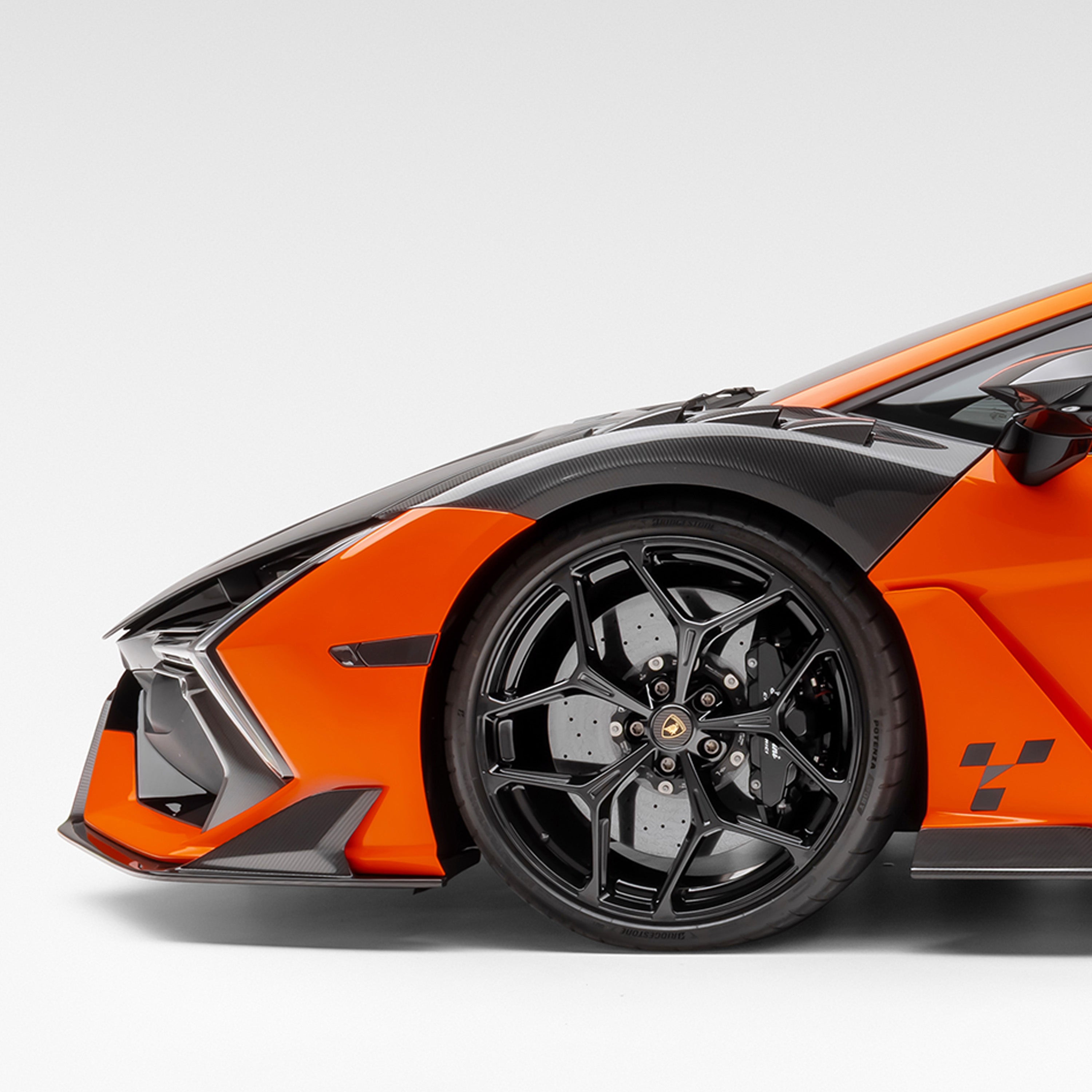 Lamborghini Revuelto Carbon Fiber Aero Front Spoiler - Vorsteiner Wheels Wheels