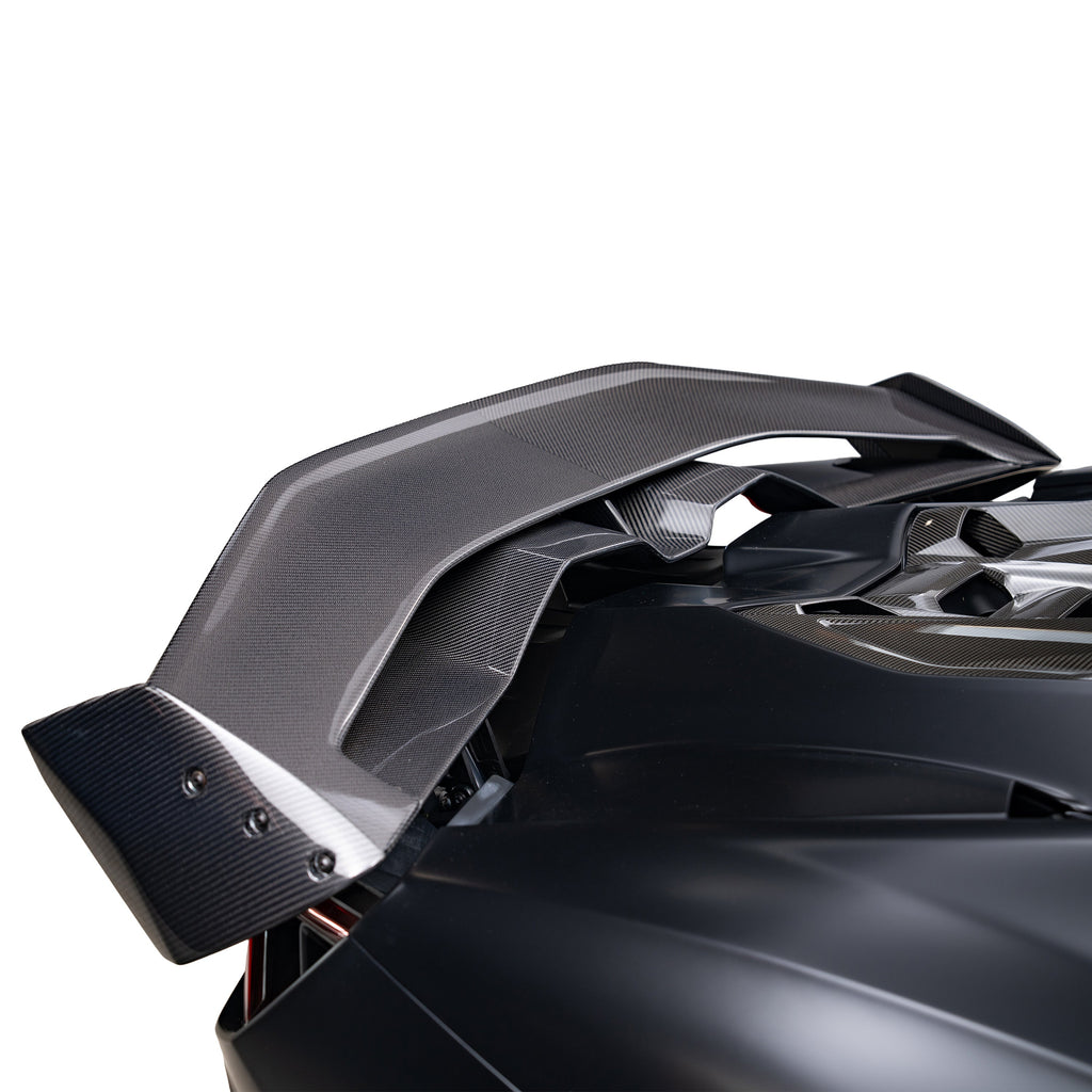 Lamborghini Revuelto Carbon Fiber Rear Wing Spoiler - Vorsteiner Wheels