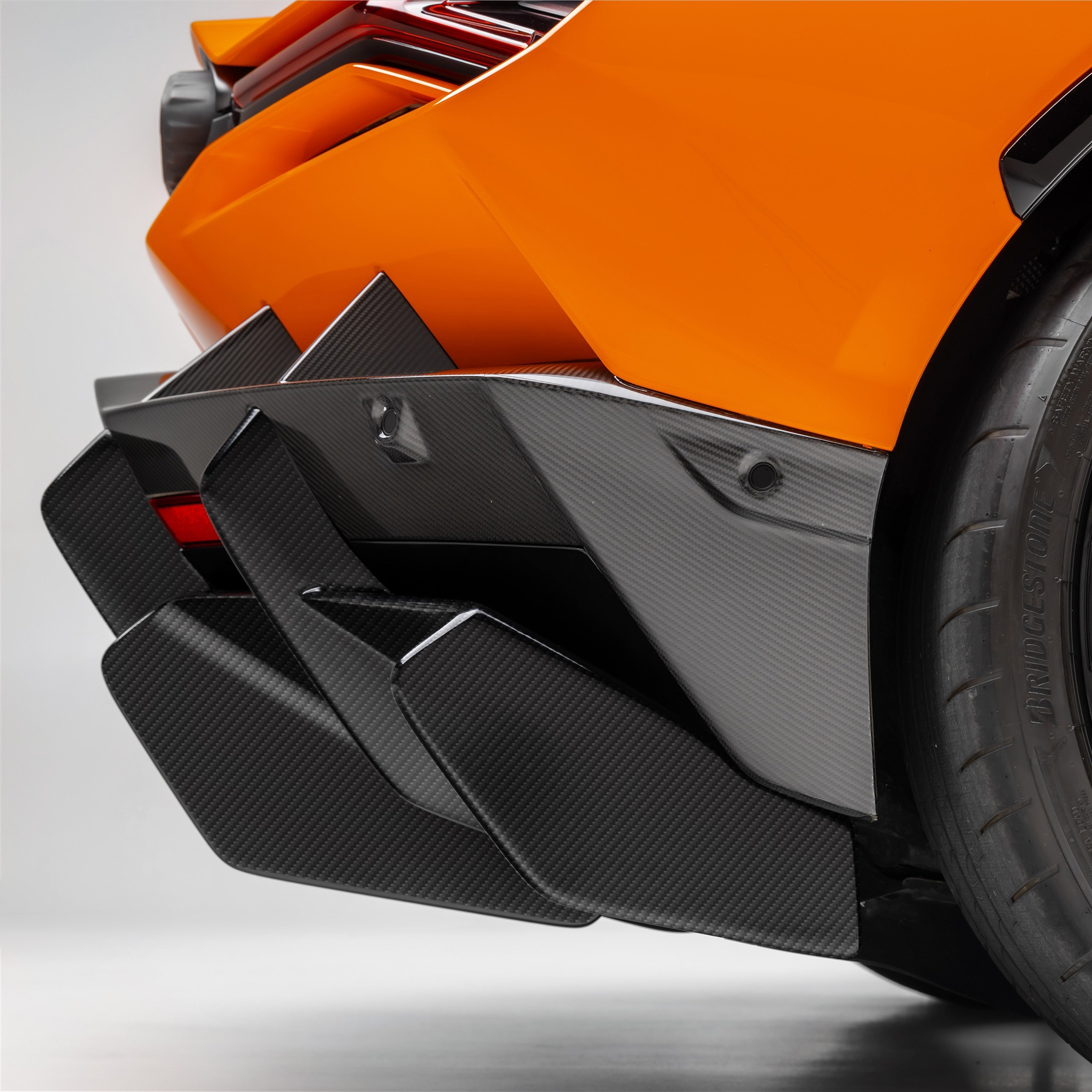 Lamborghini Revuelto Carbon Fiber Aero Rear Diffuser - Vorsteiner Wheels Wheels