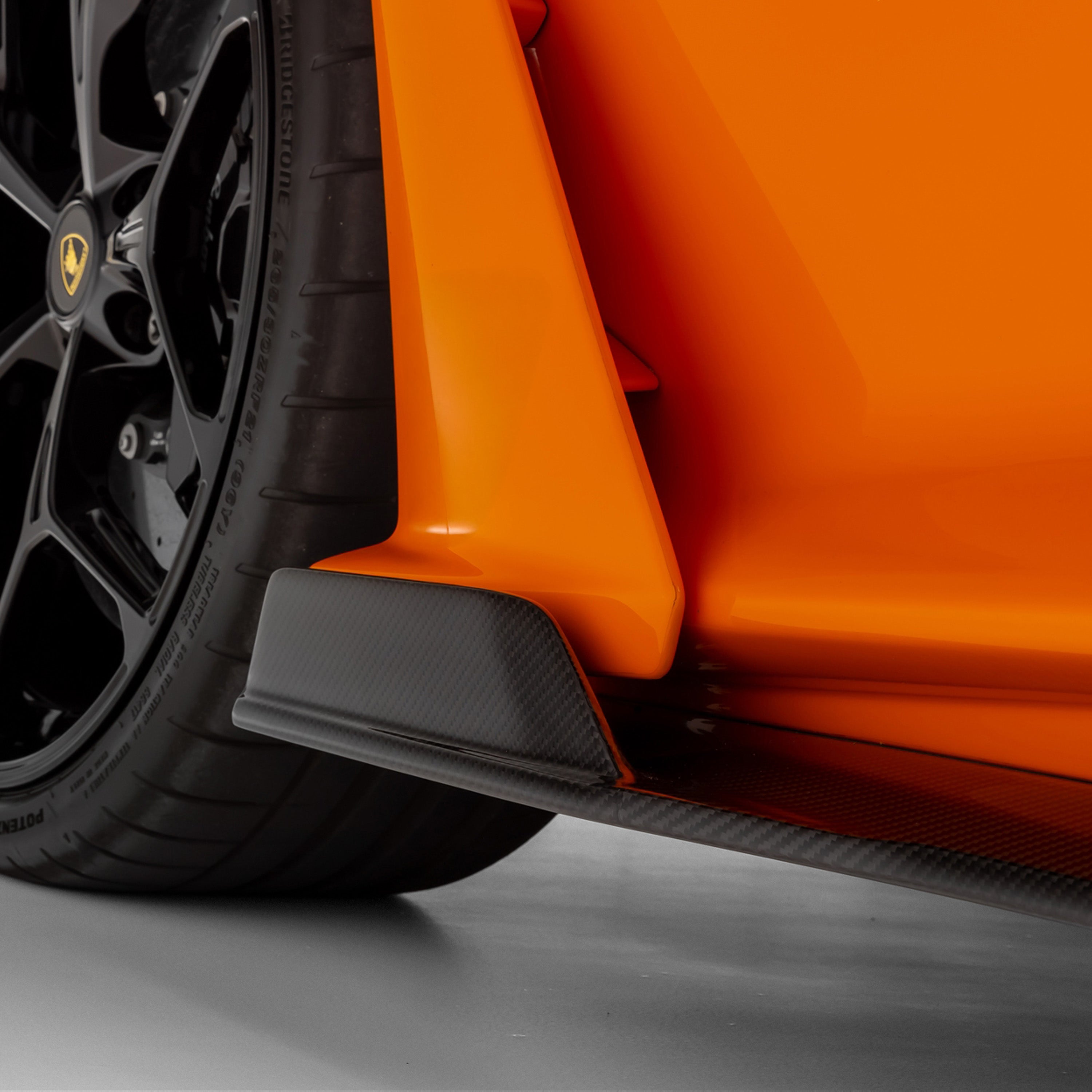 Lamborghini Revuelto Carbon Fiber Aero Side Skirts - Vorsteiner Wheels Wheels