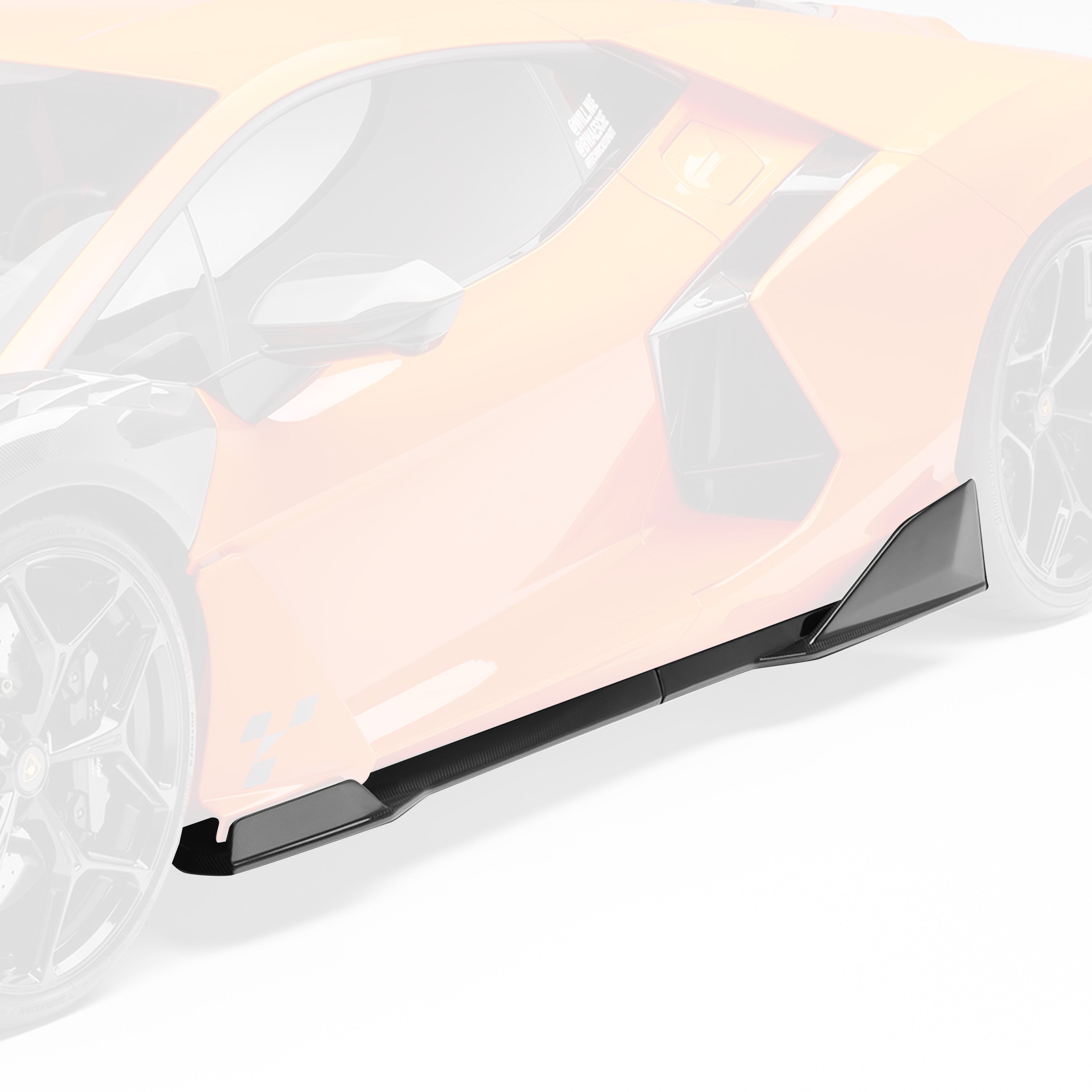 Lamborghini Revuelto Carbon Fiber Aero Side Skirts - Vorsteiner Wheels Wheels