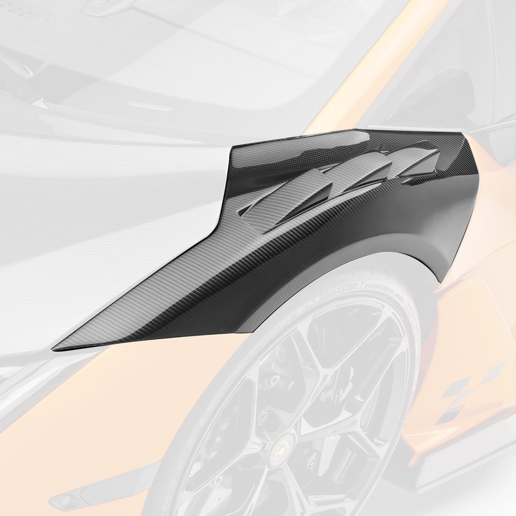 Lamborghini Revuelto Carbon Fiber Aero Vented Front Fenders - Vorsteiner Wheels Wheels