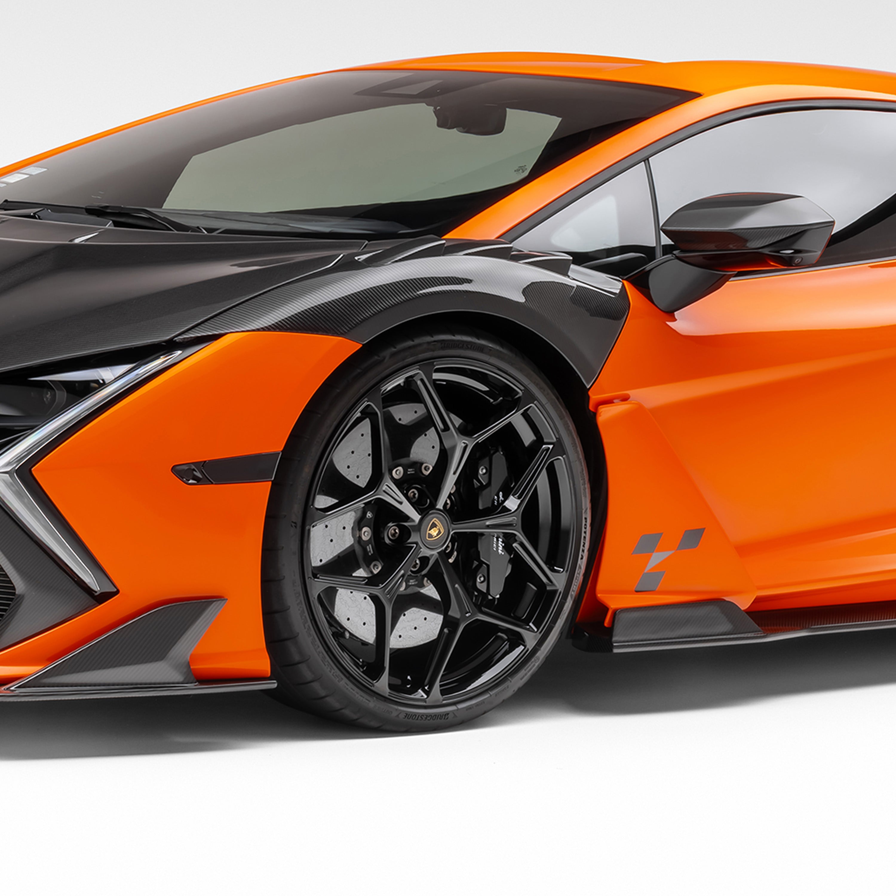 Lamborghini Revuelto Carbon Fiber Aero Vented Front Fenders - Vorsteiner Wheels Wheels