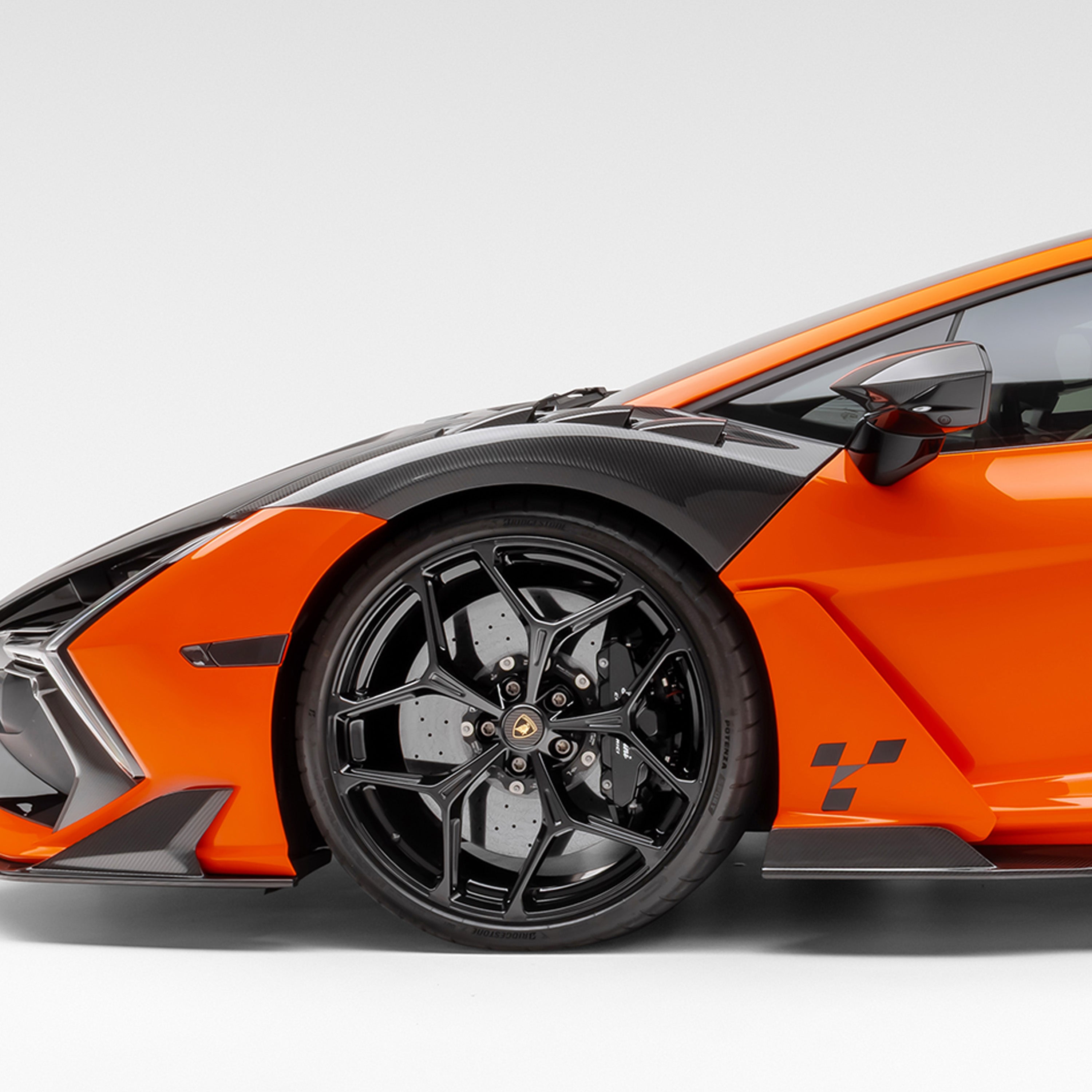 Lamborghini Revuelto Carbon Fiber Aero Vented Front Fenders - Vorsteiner Wheels Wheels