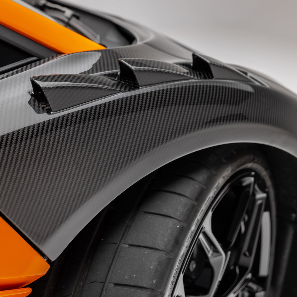 Lamborghini Revuelto Carbon Fiber Aero Vented Front Fenders - Vorsteiner Wheels Wheels