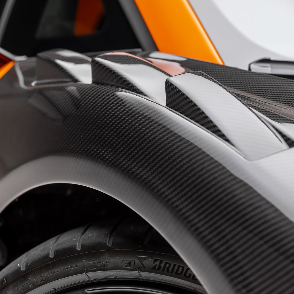 Lamborghini Revuelto Carbon Fiber Aero Vented Front Fenders - Vorsteiner Wheels Wheels