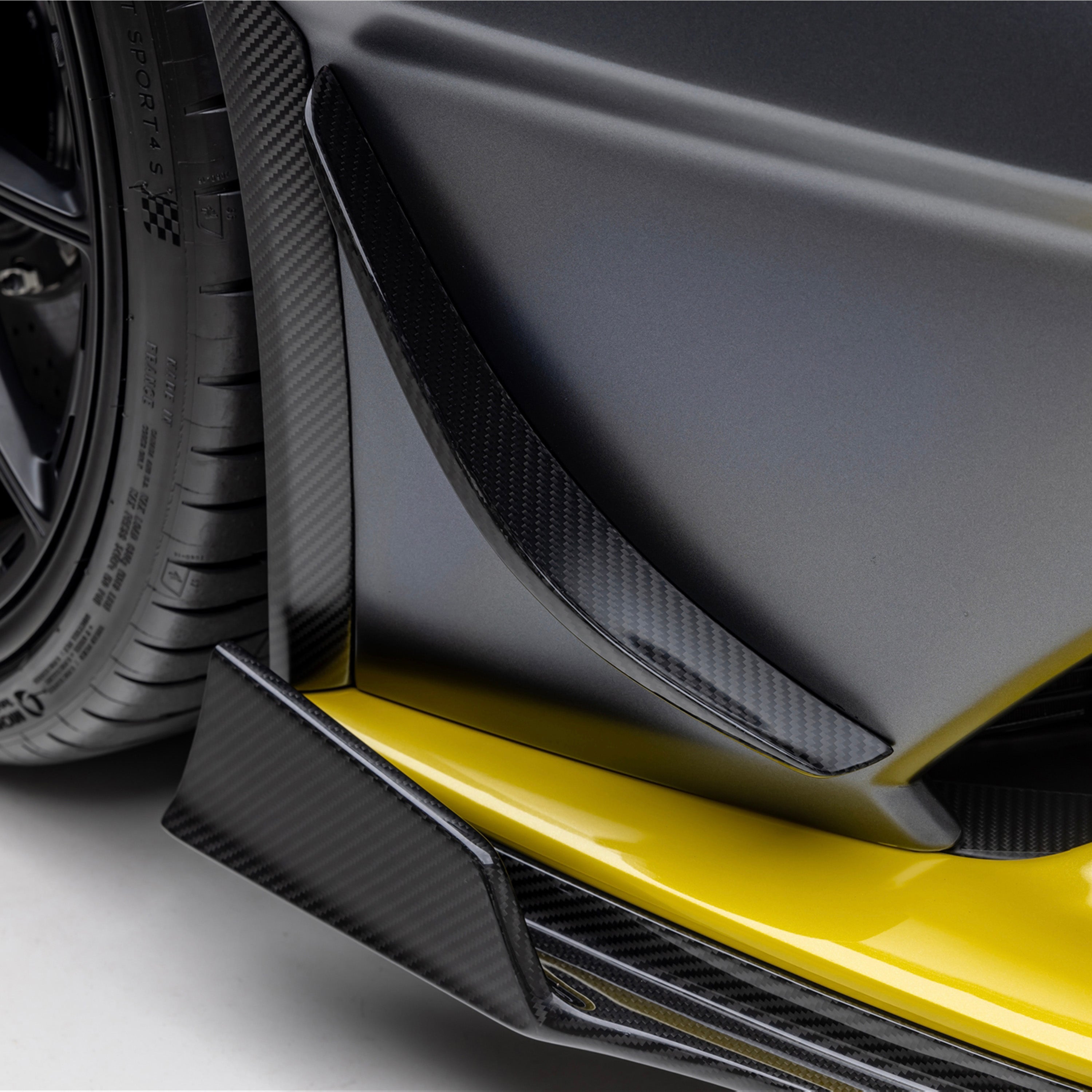 Huracan STO Aero Canards Carbon Fiber - Vorsteiner Wheels Wheels  - Aero - [tags]