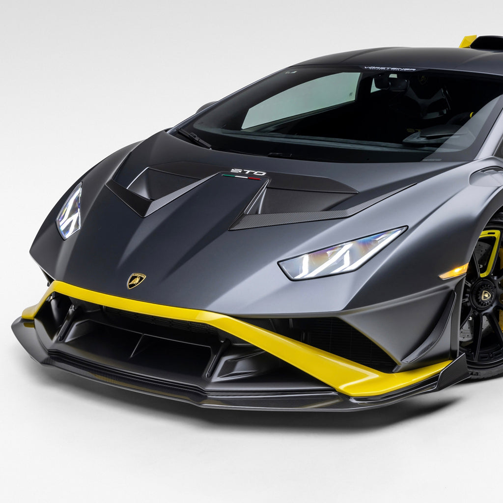 Huracan STO Aero Front Spoiler Carbon Fiber - Vorsteiner Wheels Wheels  - Aero - [tags]