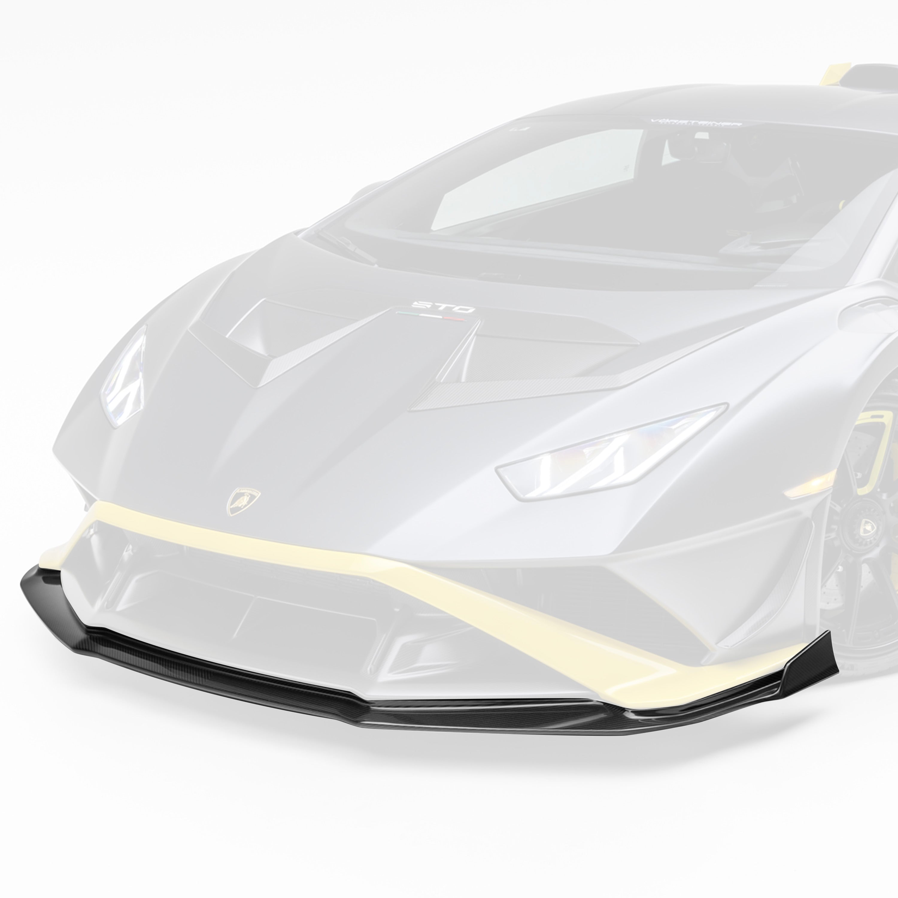 Huracan STO Aero Front Spoiler Carbon Fiber - Vorsteiner Wheels Wheels  - Aero - [tags]