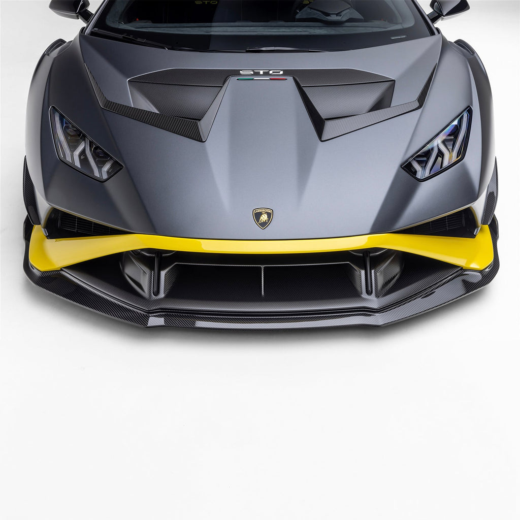 Huracan STO Aero Front Spoiler Carbon Fiber - Vorsteiner Wheels Wheels  - Aero - [tags]