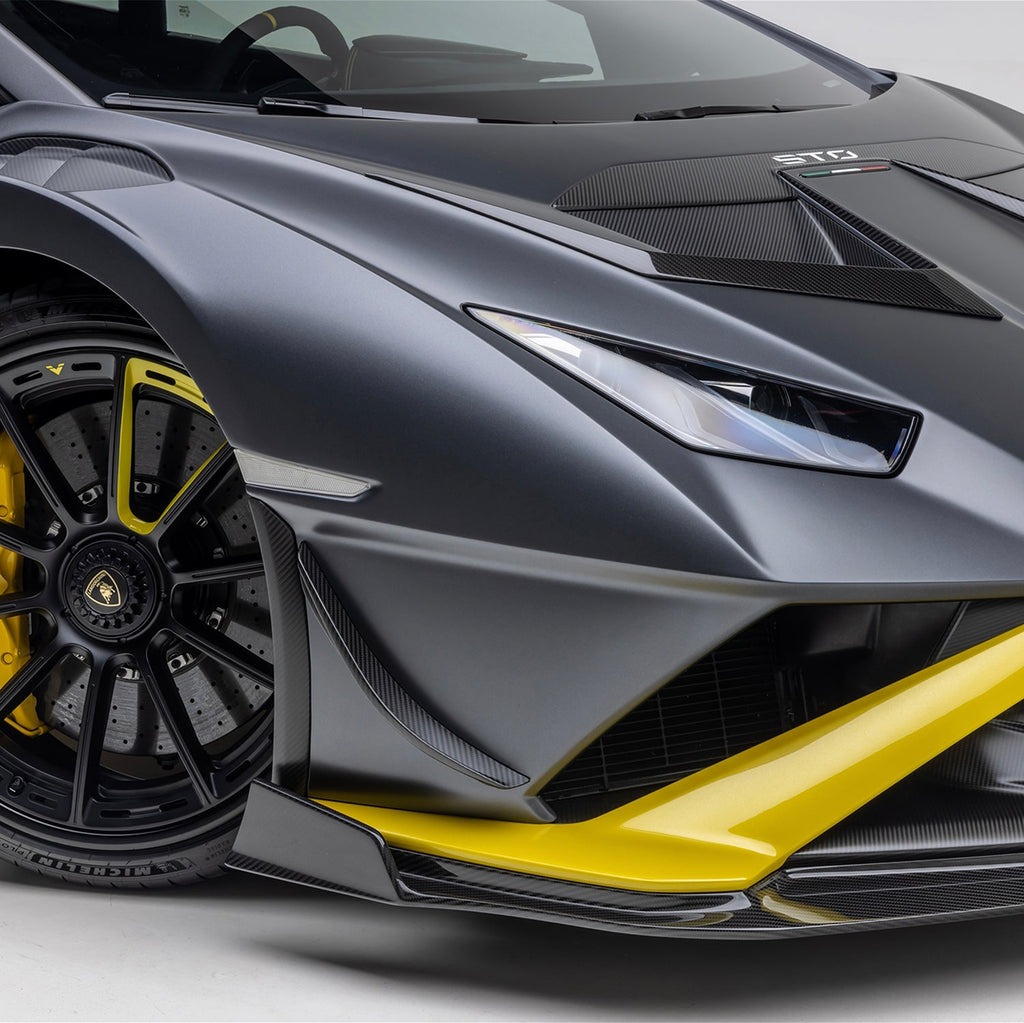 Huracan STO Aero Front Spoiler Carbon Fiber - Vorsteiner Wheels Wheels  - Aero - [tags]