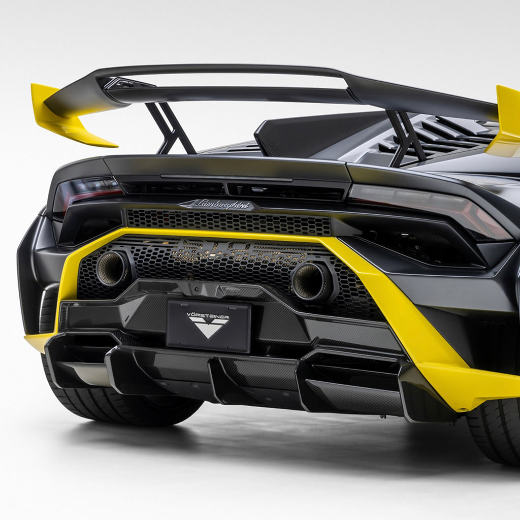 Huracan STO Rear Diffuser Carbon Fiber - Vorsteiner Wheels Wheels  - Aero - [tags]