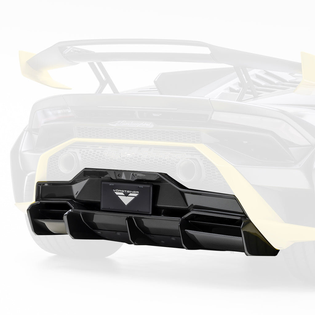 Huracan STO Rear Diffuser Carbon Fiber - Vorsteiner Wheels Wheels  - Aero - [tags]