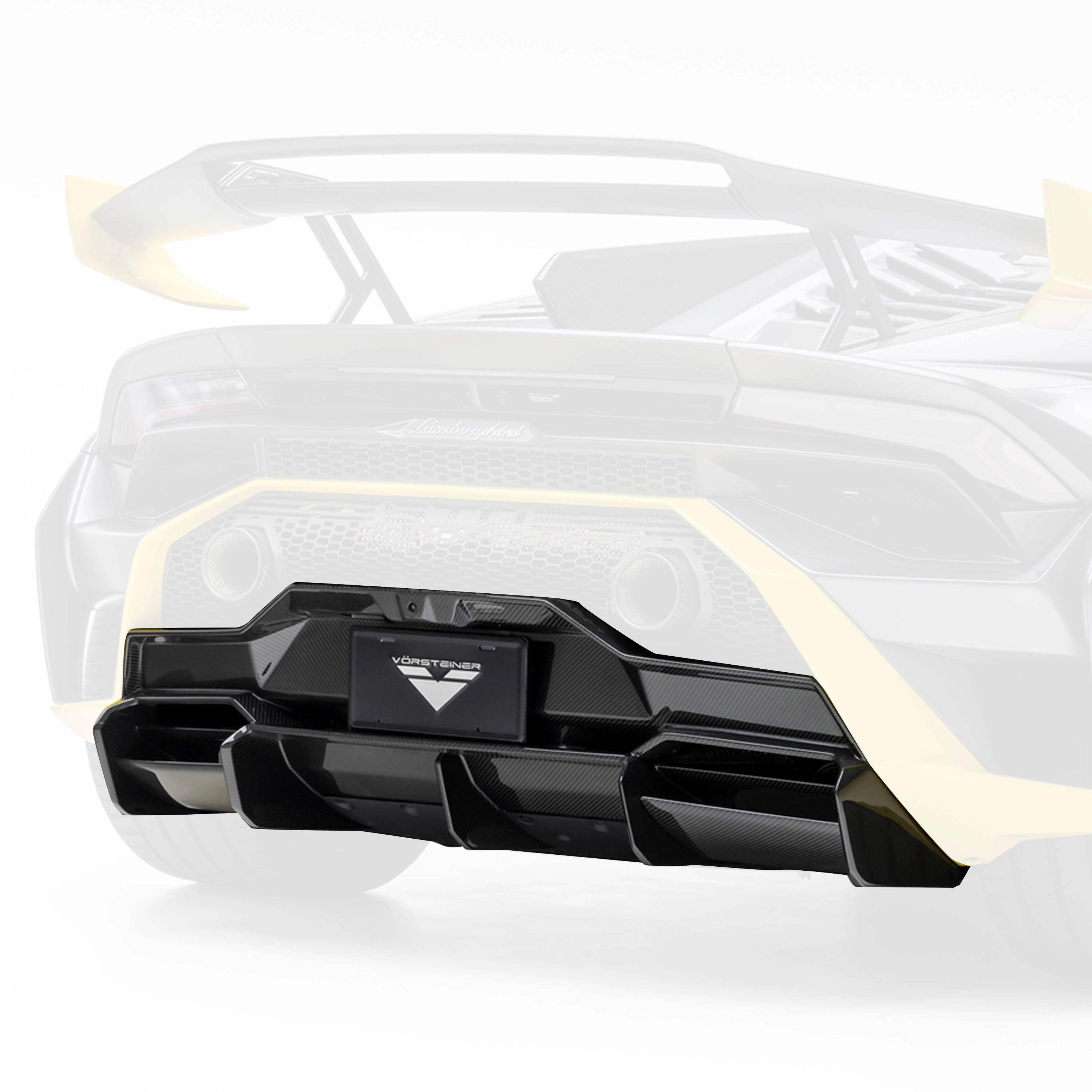 Huracan STO Rear Diffuser Carbon Fiber - Vorsteiner Wheels Wheels  - Aero - [tags]