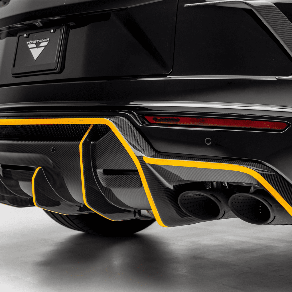 Lamborghini URUS Rampante Edizione Aero Rear Diffuser - Vorsteiner Wheels Wheels  - Aero - [tags]
