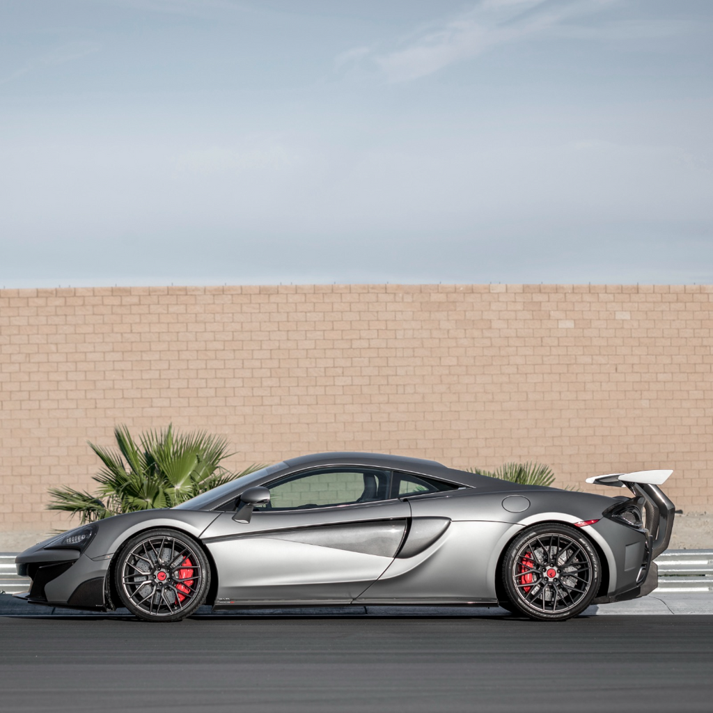 Mclaren 570S VX Aero Wing Blade Carbon Fiber w/ Carbon Fiber Uprights - Vorsteiner Wheels Wheels  - Aero - [tags]