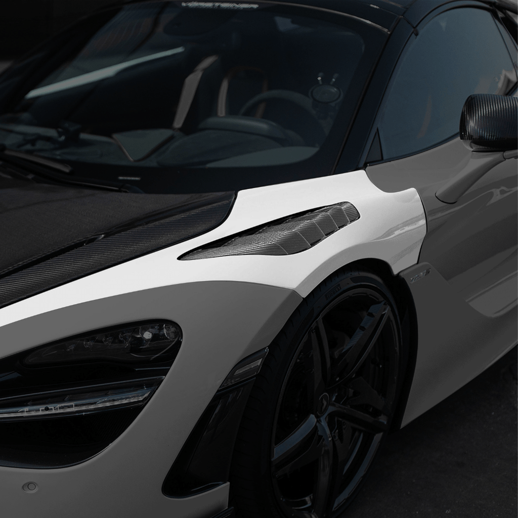 McLaren 720S Spider Silverstone Edition Aero Front Fenders w/ Integrated Vents. - Vorsteiner Wheels Wheels  - Aero - [tags]