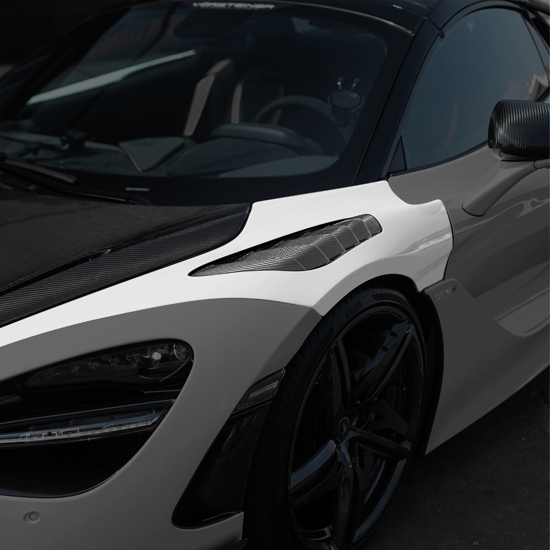 McLaren 720S Spider Silverstone Edition Aero Front Fenders w/ Integrated Vents. - Vorsteiner Wheels Wheels  - Aero - [tags]