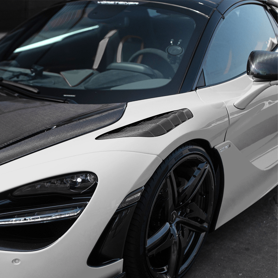 McLaren 720S Spider Silverstone Edition Aero Front Fenders w/ Integrated Vents. - Vorsteiner Wheels Wheels  - Aero - [tags]