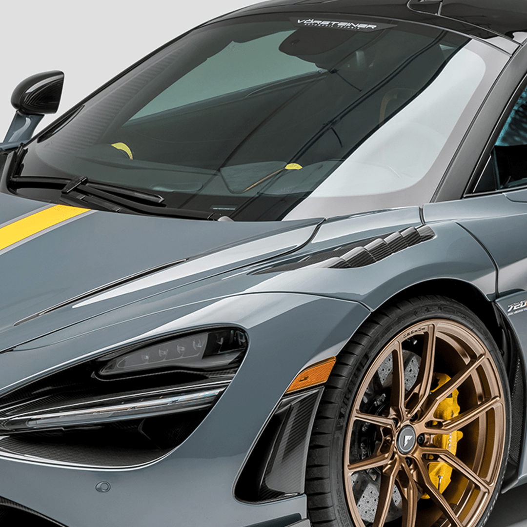 McLaren 720S Coupe Silverstone Edition Aero Front Fenders w/ Integrated Vents. - Vorsteiner Wheels Wheels  - Aero - [tags]